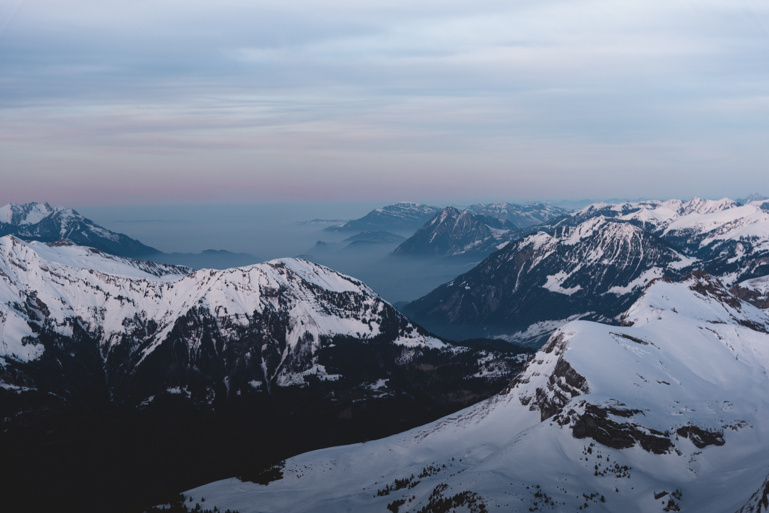 photo of winter hike